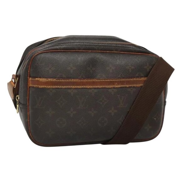 LOUIS VUITTON Monogram Reporter PM Shoulder Bag - Picture 1 of 15